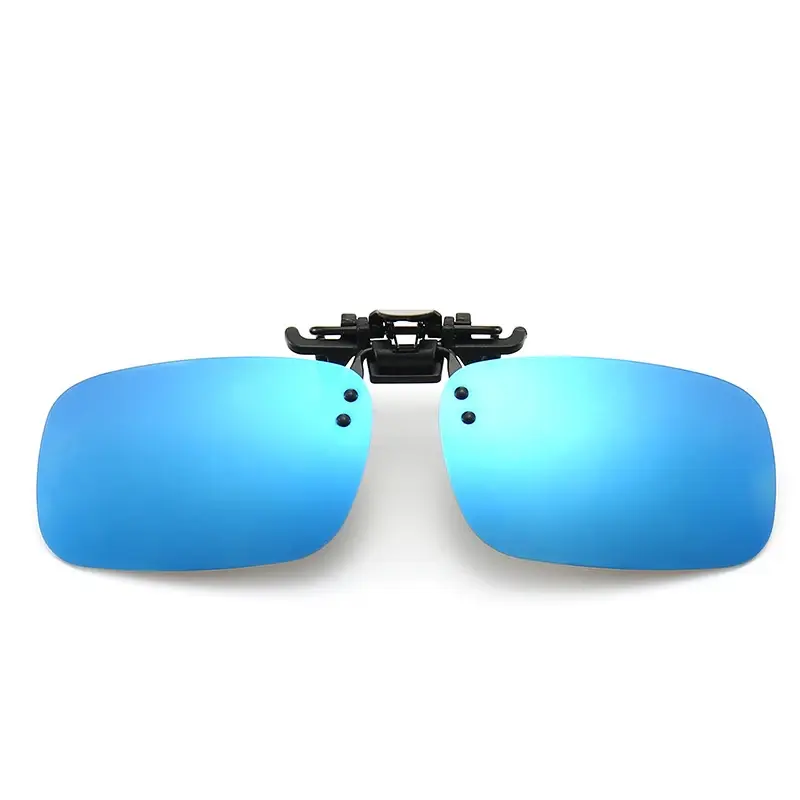Polarized Clip Sunglasses Polarizing Clip Myopia Glasses Clip Driver Fishing Night Vision Myopia Clipon Sun Shading Eyeglasses