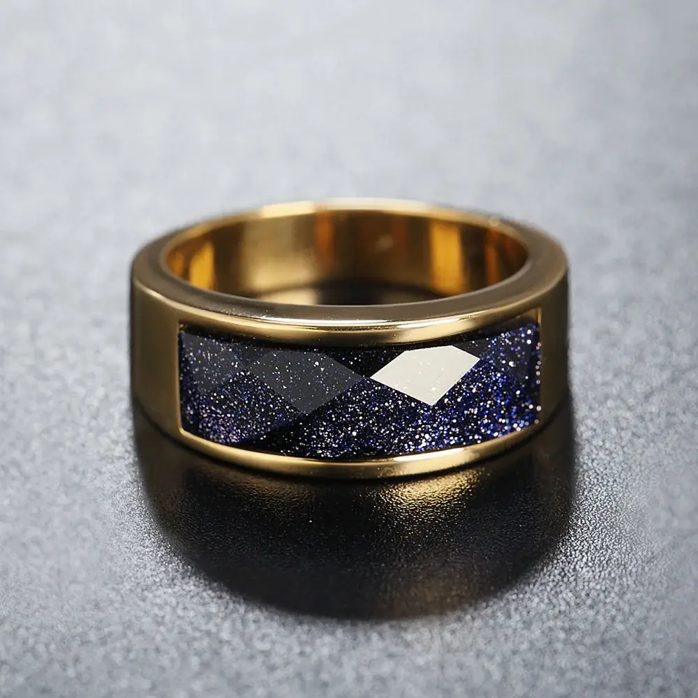 New Fashionable and Minimalist Titanium Steel Ring  Geometry Ring for Women Female Jewelry Gift Wholesale