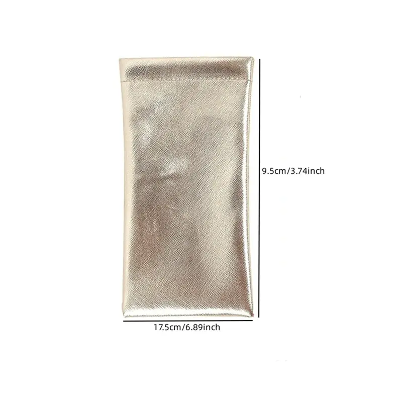 Soft Reading Glasses Bag Case Waterproof Solid Sun Glasses Pouch Simple Eyewear Storage Bags Eyewear Accessories