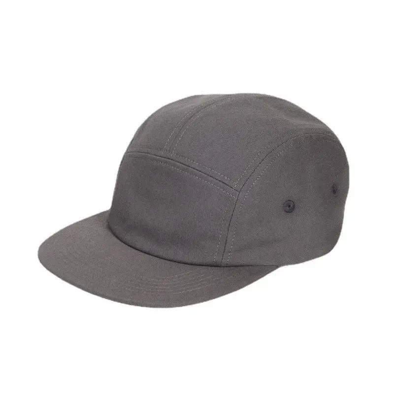 New Custom Logo Washed Cotton Five 5 Panel Gorra Baseball Cap Casquette Snapback Caps Bone Hip Hop Trucker Hats for Men Women