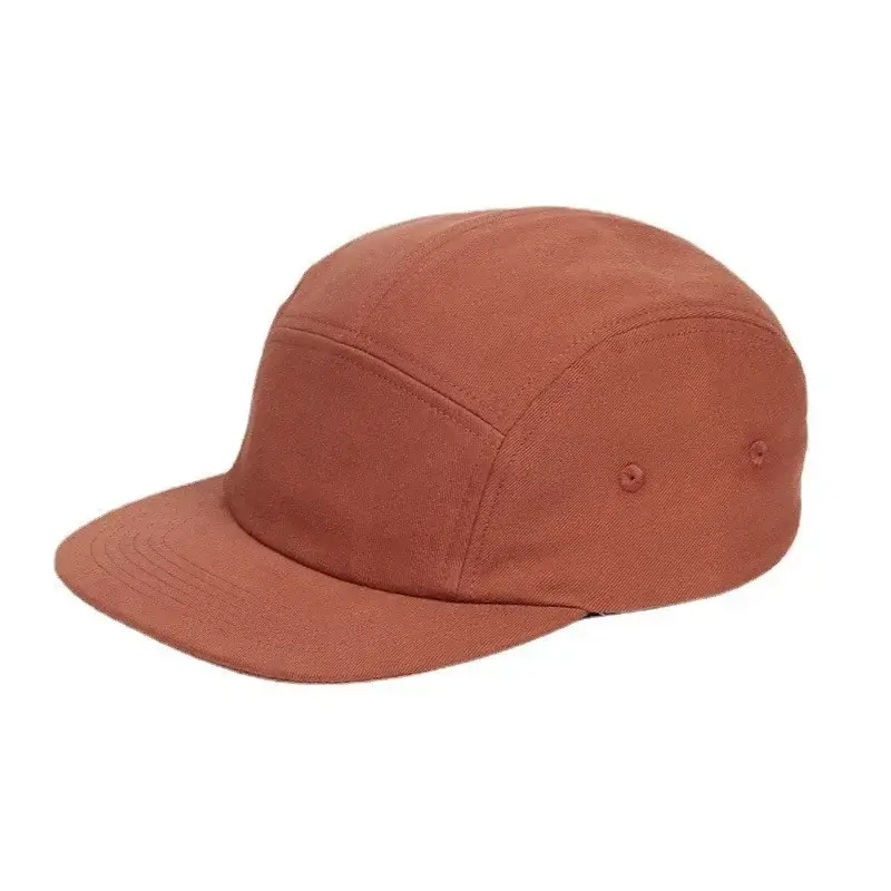 New Custom Logo Washed Cotton Five 5 Panel Gorra Baseball Cap Casquette Snapback Caps Bone Hip Hop Trucker Hats for Men Women