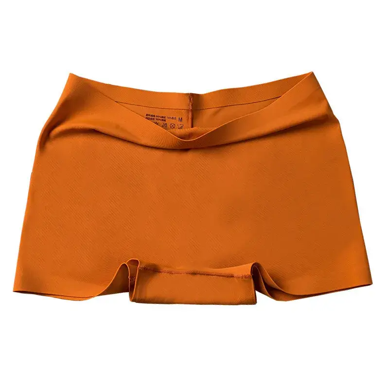 New Breathable Seamless Women Underpants Boxers Cotton Crotch Antibacterial Ladies Safety Pants Thin Underwear for Spring Summer