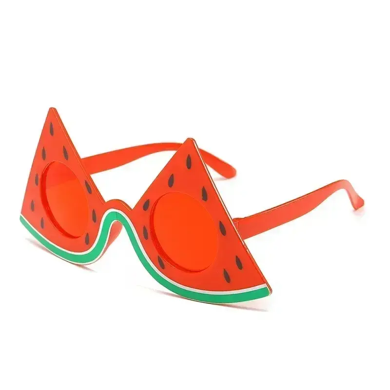 Watermelon Shaped Sunglasses Adult Glasses Summer Fruits Theme Party Hawaii Beach Boy and Girl Birthday Event Parties Decoration
