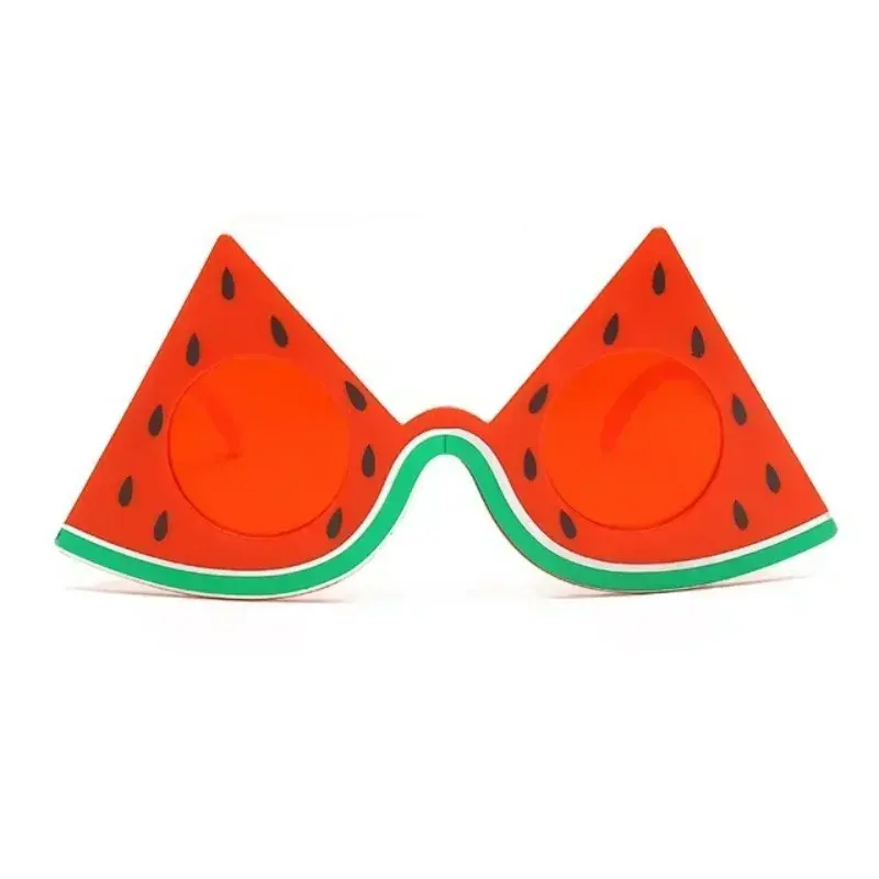 Watermelon Shaped Sunglasses Adult Glasses Summer Fruits Theme Party Hawaii Beach Boy and Girl Birthday Event Parties Decoration
