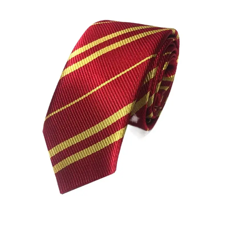Fashion Magic School Tie Harris Ties Cosplay Lovely Costume Prop Twill Necktie Casual College Badge Costume Necktie Accessories