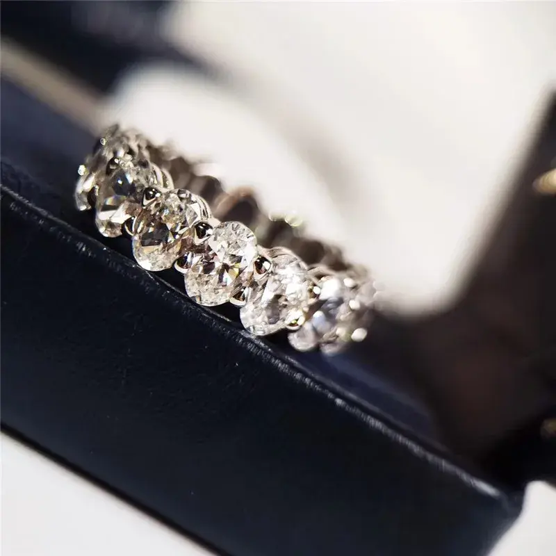Rings for Women Luxury Oval Cubic Zirconia Ring Index Finger Anel Bridal Wedding Jewelry Engagement Ring Banquet Jewelry