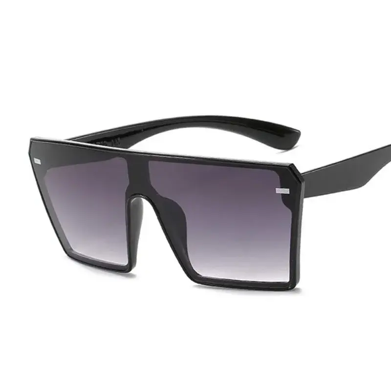 Fashion Oversized Square Sunglasses Woman Fashion Brand Big Frame Female Sun Glasses Vintage Outdoor Driver Gradient Sunglasses