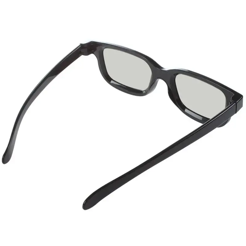 1Pcs 3D Glasses Circular Polarized Passive 3D Stereo Glasses Black for LG Cinema TV's Polarized 3D Glasses