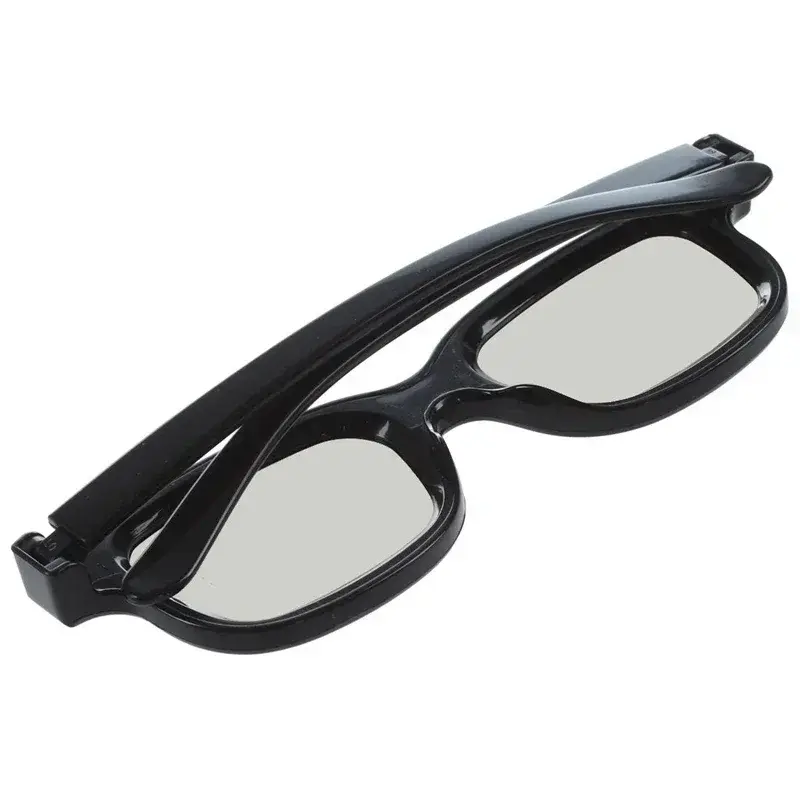 1Pcs 3D Glasses Circular Polarized Passive 3D Stereo Glasses Black for LG Cinema TV's Polarized 3D Glasses