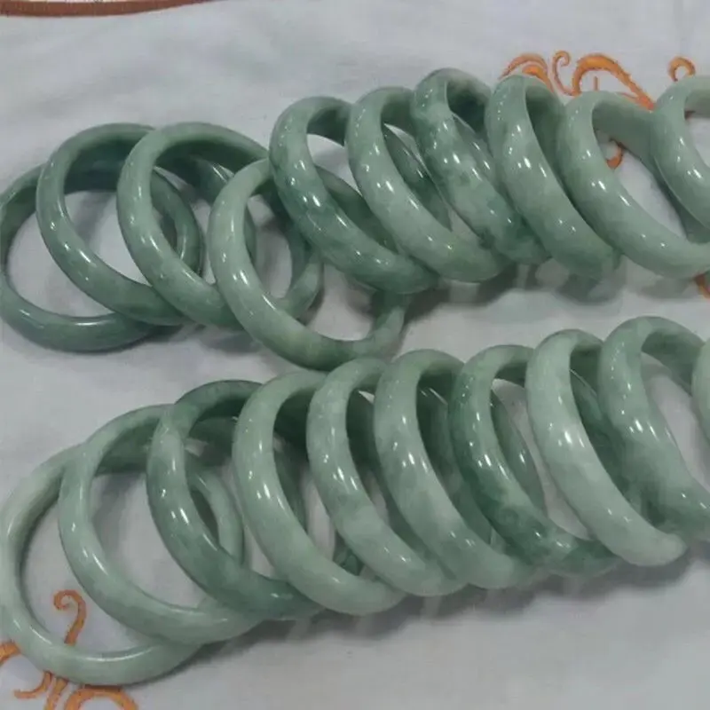High Quality Real Jade Natural Ice Green Jade Bracelet Original Certified Luxury Bracelet for Women Wholesale Gifts Girlfriends