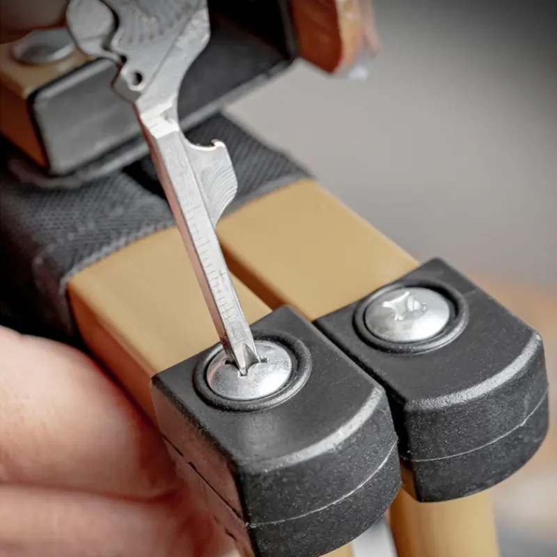 KeyChain Multi Tool 8 in 1 Stainless Steel Utili-Key Key Ring Chain Pendant Pocket Cutter Mini Knife Unboxing Knife Screwdriver