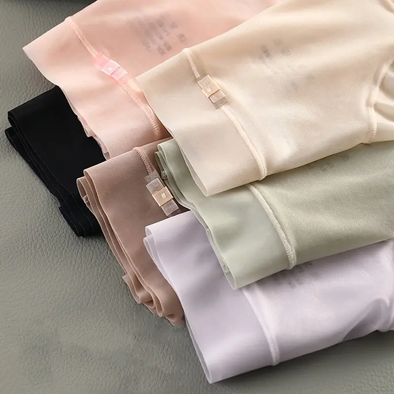 New Ultral-thin Transparent Sexy Briefs Panties Women Ice Silky Quick Drying Underwear Panties Sexy Breathable Female Underpants
