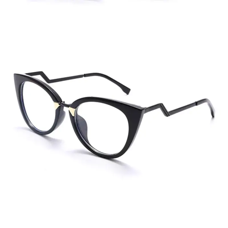 Vintage Anti Blue Light Cat Eye Sexy Ladies Glasses Women Luxury Brand Designer Trend Myopia Prescription Optical Eyewear Frames