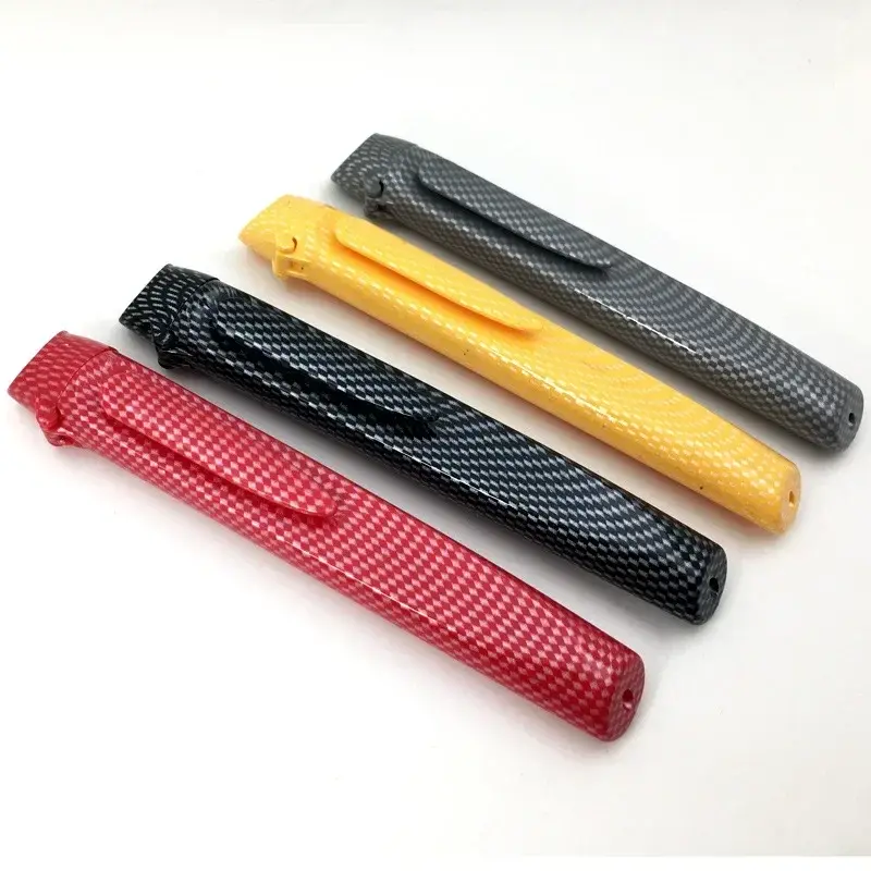 New Flip Top Cover Fashion Mini Spring Frame Reading Glasses Resin Lens Portable Pen Barrel Reading Glasses for Men and Women