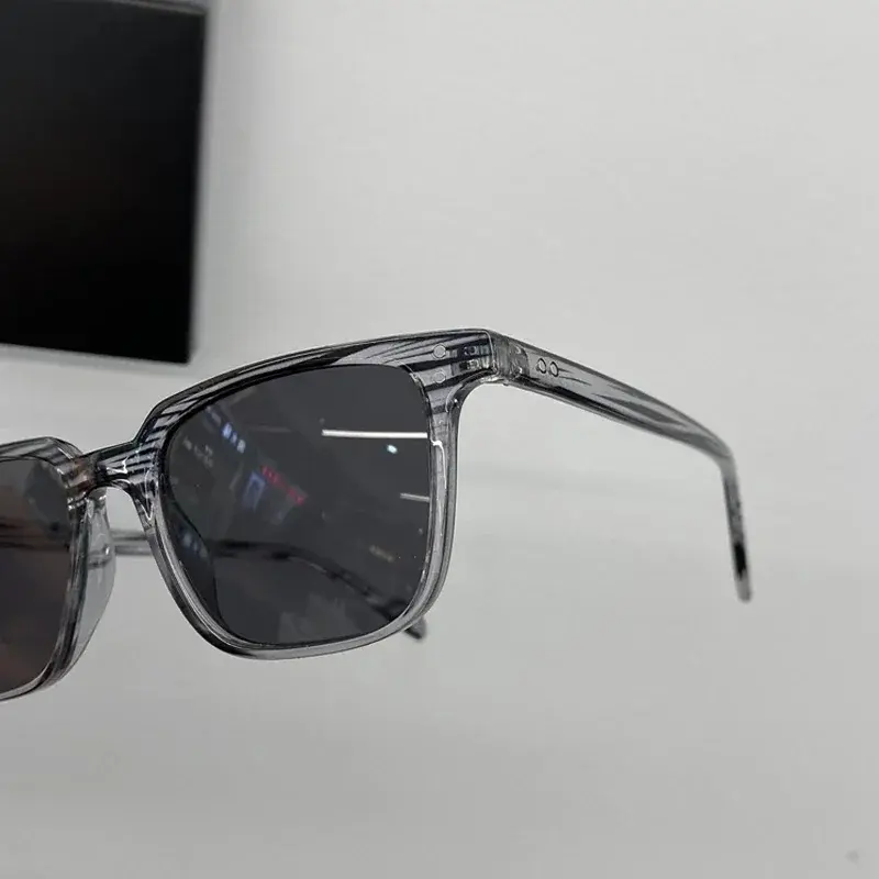 Fashion Leopard Dark Green Square Sunglasses Luxury Man Shades Male Sun Glasses Brand Travel Vintage Sunglasses Oculos De Sol