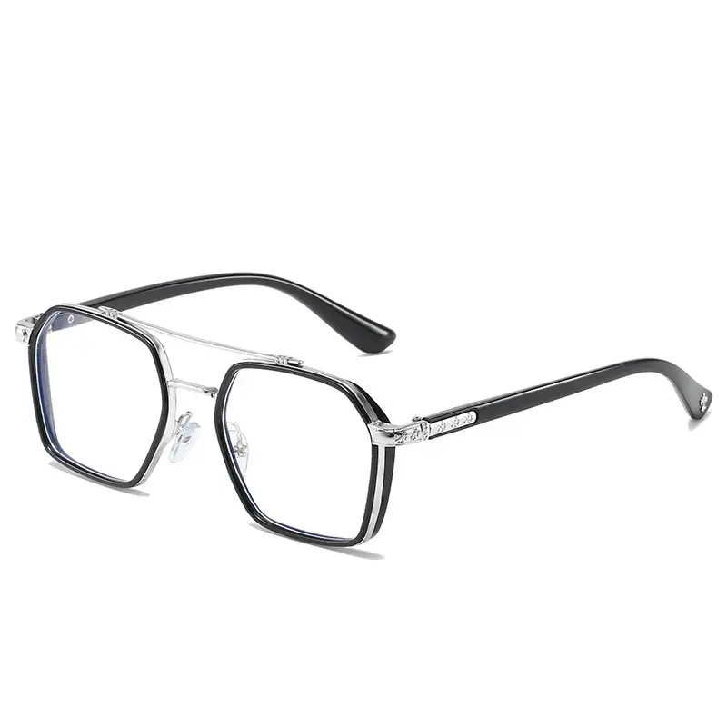 New Men and Women Retro Double Beam Anti Blue Light Computer Mirror Reading and Playing Games Eye Protection