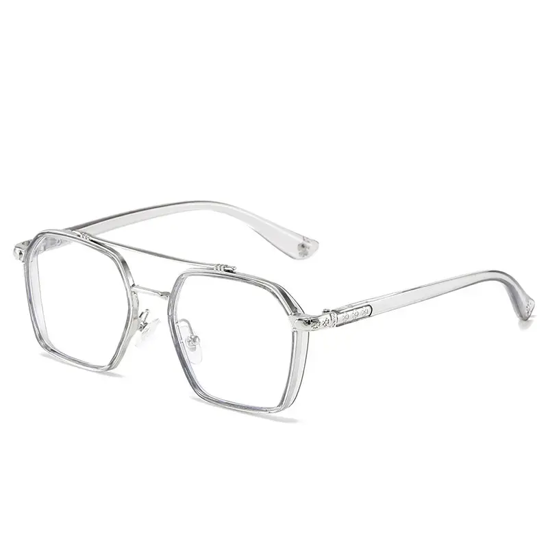 New Men and Women Retro Double Beam Anti Blue Light Computer Mirror Reading and Playing Games Eye Protection