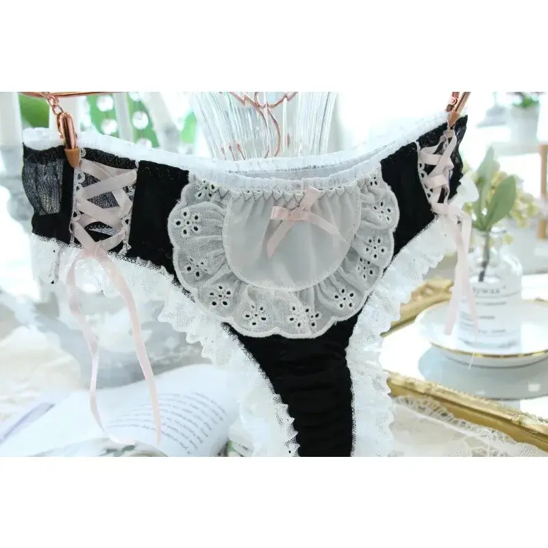 Japanese Girls Kawaii Lace Panties Modal Comfortable Cotton Shorts Women's Underwear Ladies Sexy Lingerie Lolita