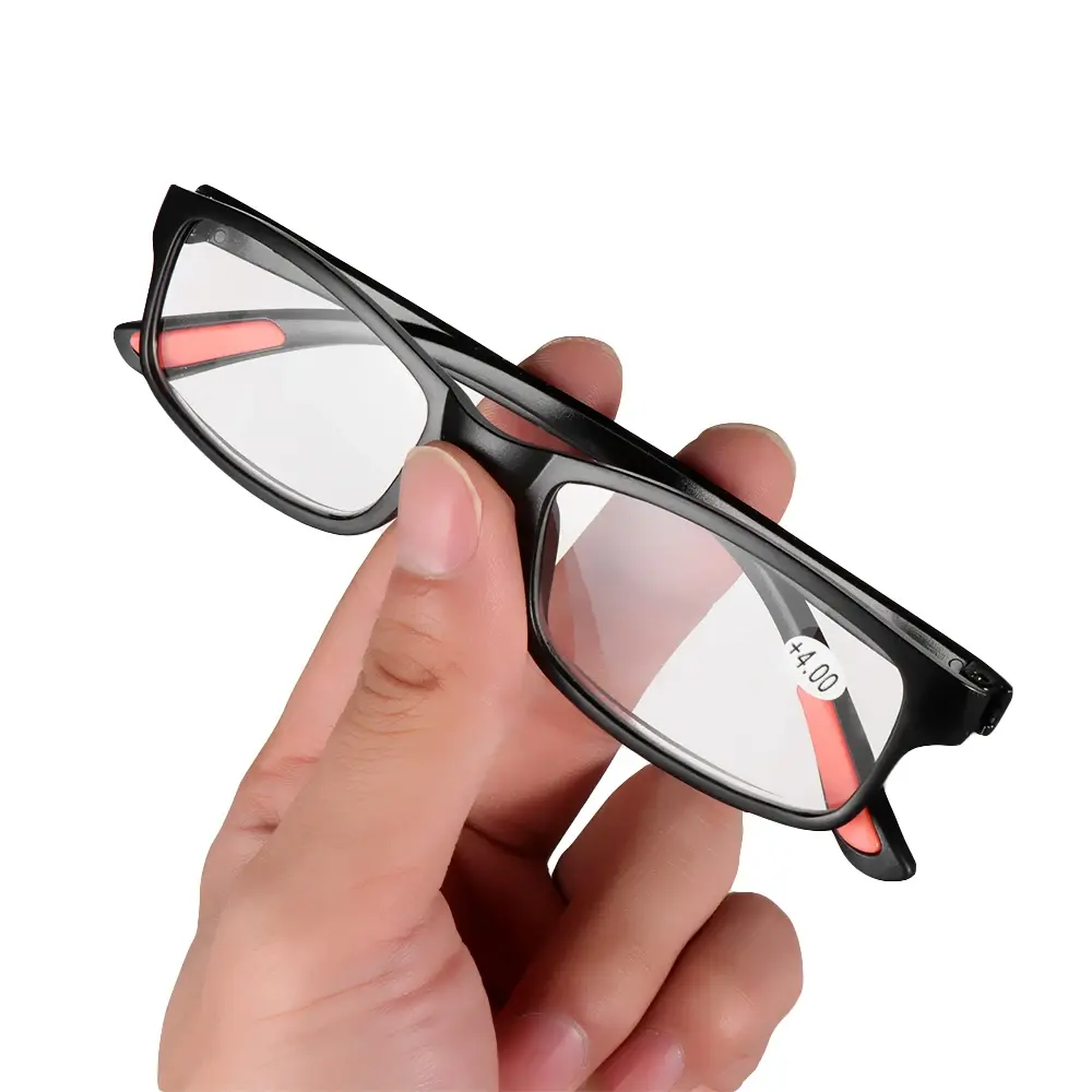 Ultra-light Resin Reading Glasses for Men Women Fashion Casual Anti-skidding Readers Eyeglasses Vision Care Presbyopic Eyewear