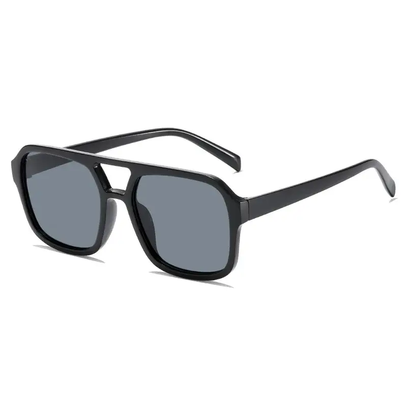 New Fashion Pc Frame Round Sunglasses Women Men Vintage Square Sun Glasses Male Shades Female Eyewear Anti-Glare Sunglasses