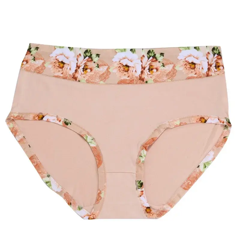 Women Underwear Cotton Sexy Briefs New Big Size Panties Ladies Lingeries Print Panty 4XL-13XL Underpants for Women Female Shorts