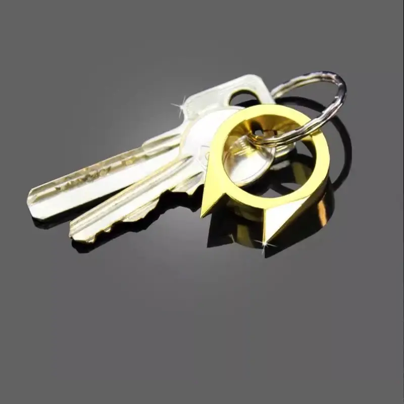 New Outdoor Equipment Men Women Defend Yourself Finger Tiger Wolfproof Weapon Ring Trigger Finger Cat Earring Finger Wind