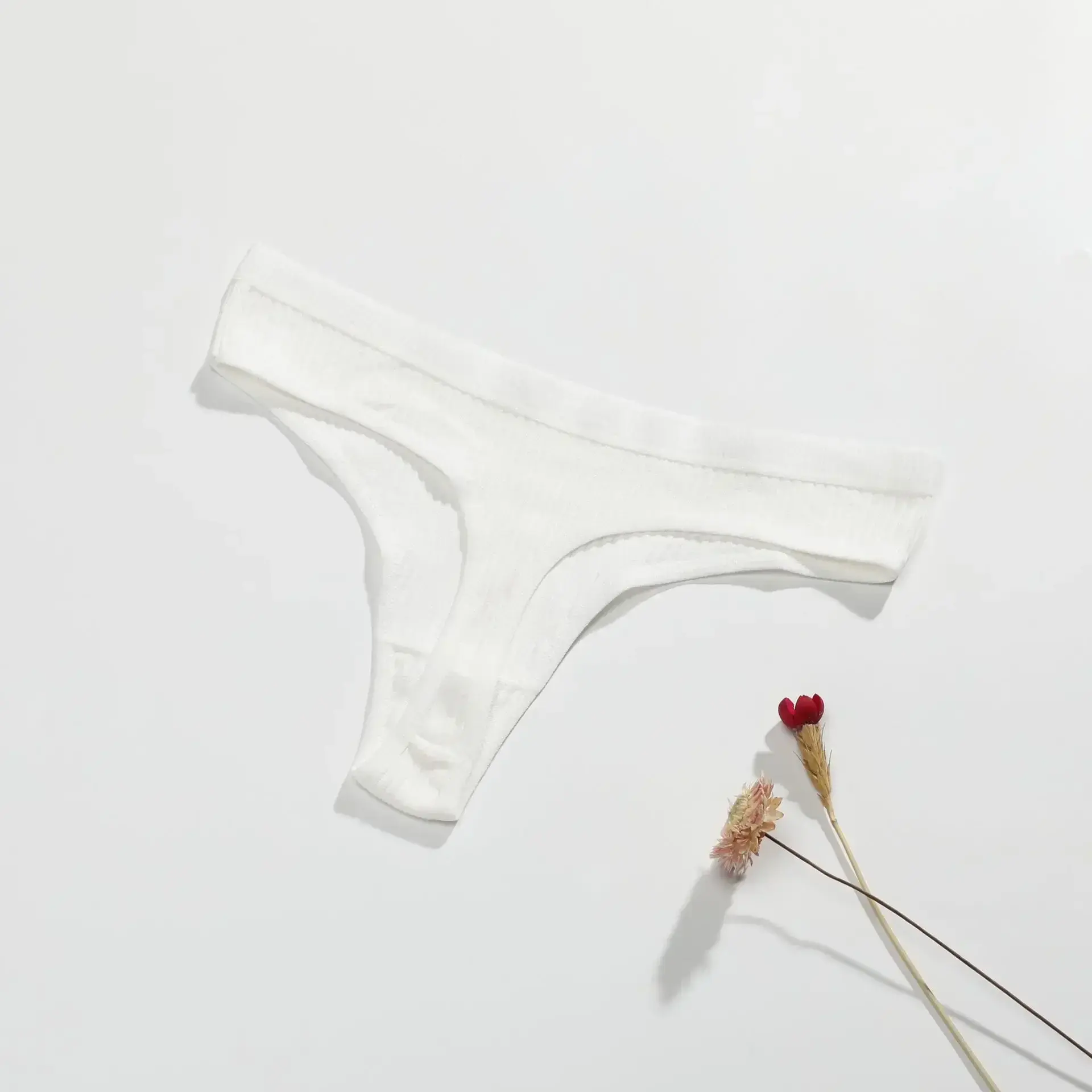 Solid Color Fashion Cotton Sexy Women's Sexy Thongs G Underwear Panties Briefs for Ladies T-back Lingerie Thong Lingerie