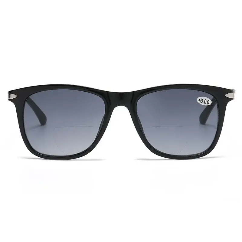 New TR90 Anti-Blue Ray Bifocal Reading Glasses Unisex Ultra-light Driving Sport Presbyopia Glasses Sun Reader Eyewear