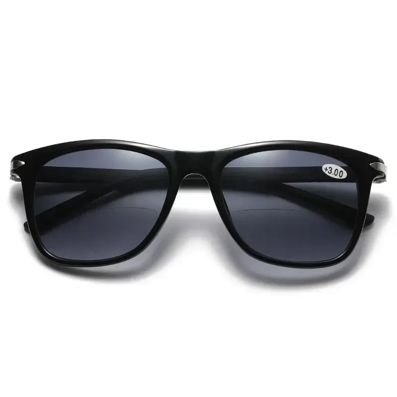 New TR90 Anti-Blue Ray Bifocal Reading Glasses Unisex Ultra-light Driving Sport Presbyopia Glasses Sun Reader Eyewear