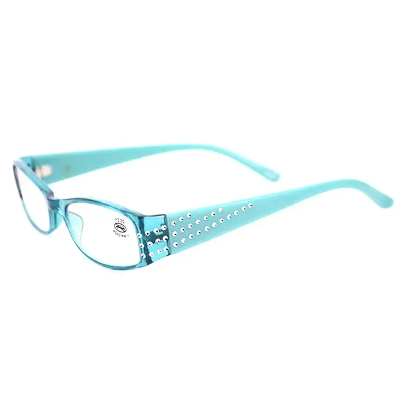 New Fashion Reading Glasses Women Diamond Resin Reading Eyeglasses Ladies High-end Rhinestone Glasses Eyewear Readers Diopter