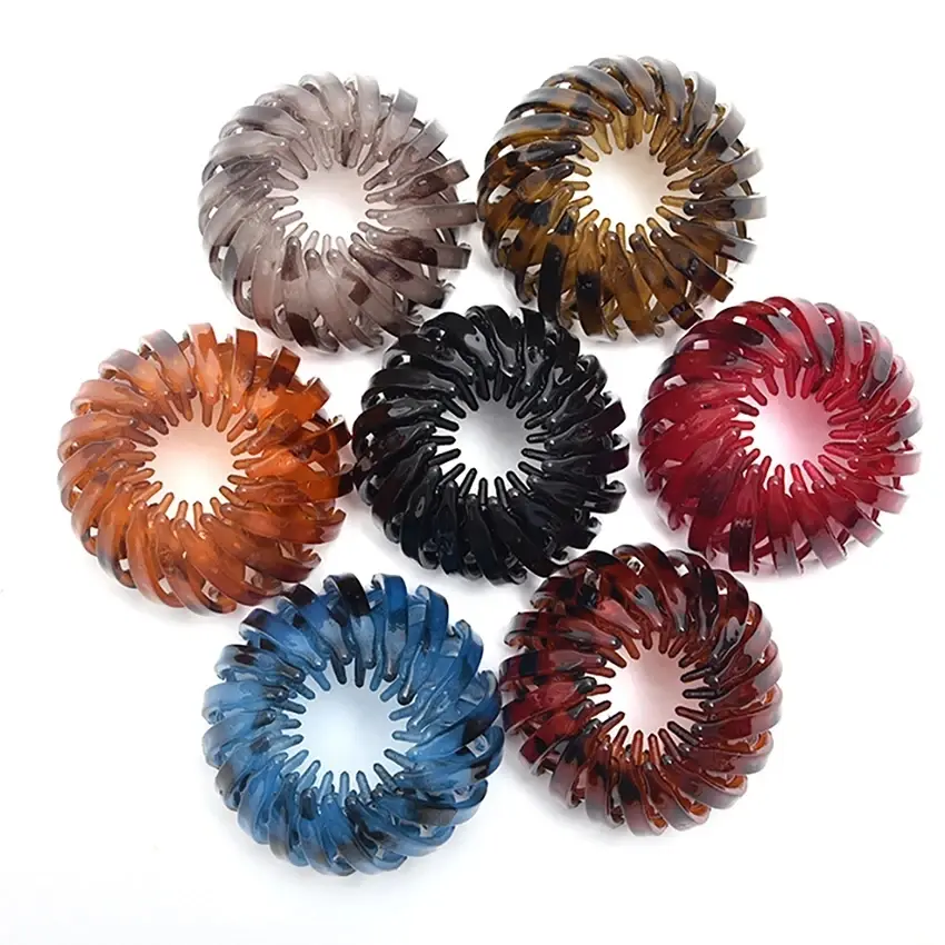 New Ponytail Hair Clips for Women Bird Nest Shaped Hair Claw Girls Simple Hairpin Lazy Braider Tool Women Hair Accessories