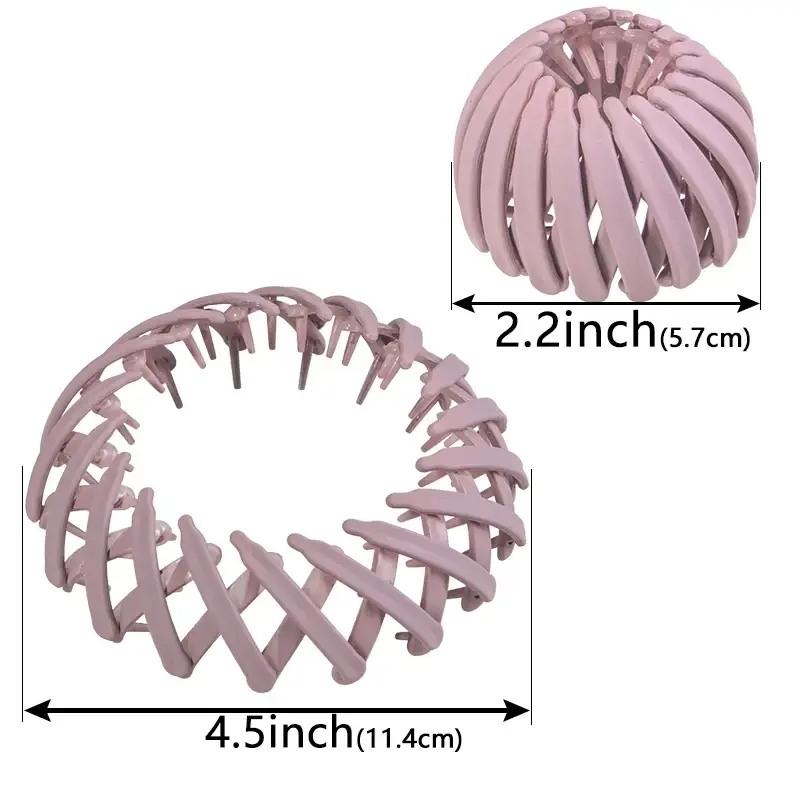 New Ponytail Hair Clips for Women Bird Nest Shaped Hair Claw Girls Simple Hairpin Lazy Braider Tool Women Hair Accessories