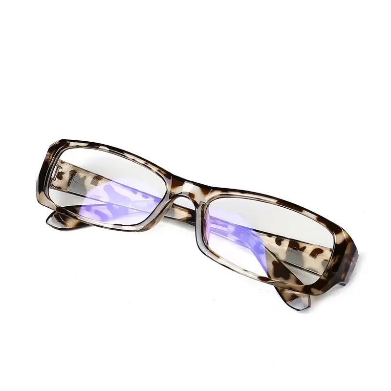 New Game Bayonetta Cosplay Glasses Black Eyeglass Frame Retro Protection Eye Flat Mirror Eyewear Unisex Fashion Accessories Prop