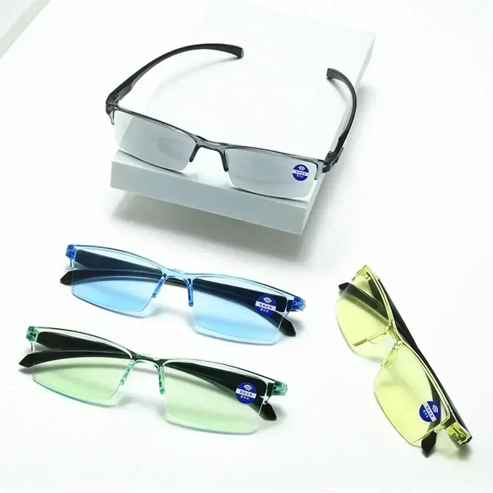 Fashion Smart Automatic Zoom Reading Glasses Anti Blue Ray Eyeglasses Automatic Adjustment Reading Glasses Computer Glasses