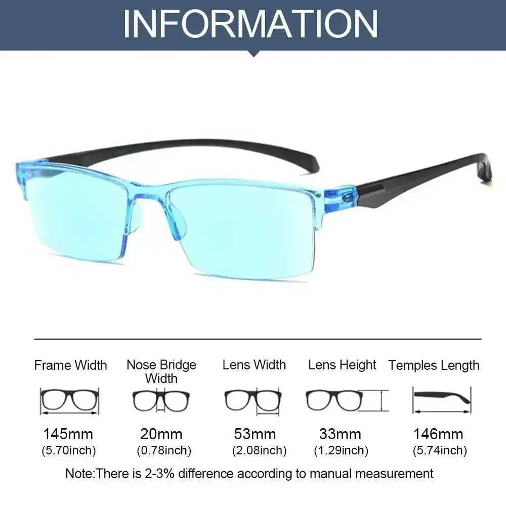 Fashion Smart Automatic Zoom Reading Glasses Anti Blue Ray Eyeglasses Automatic Adjustment Reading Glasses Computer Glasses