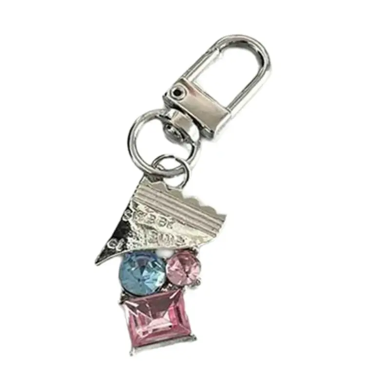 New Stylish Pendant Keychain Unisex Key Chain Multi-Functional Phone Chain Funny Keyrings Charm Accessory for Women Girls