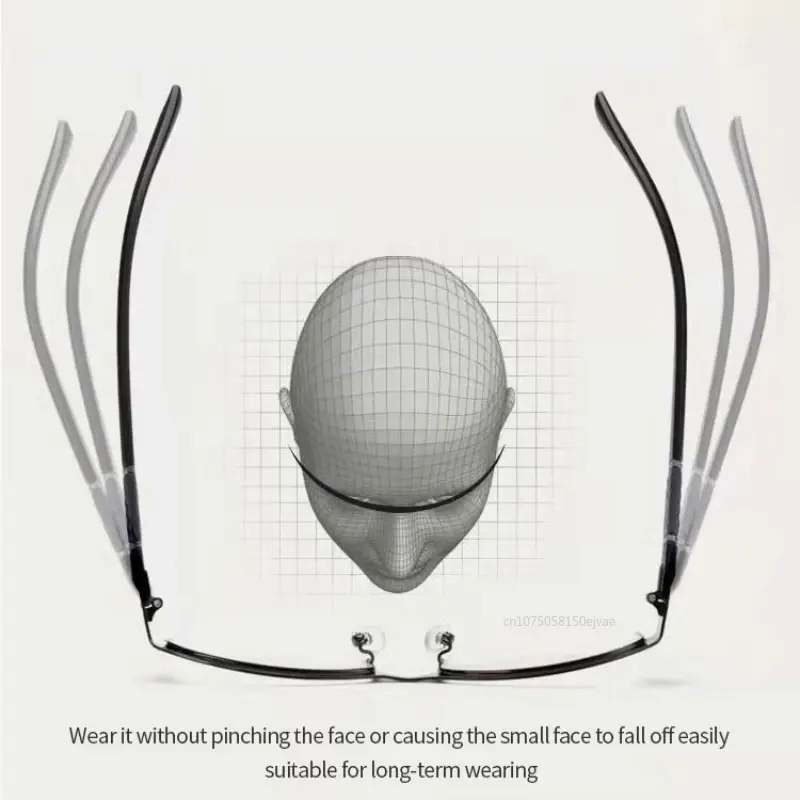New Fashion Metal Anti-blue Light Men Business Eyewear Reading Glasses Eyeglasses Diopter+1.0 +1.5 +2.0 +2.5 +3.0 +3.5 +4.0