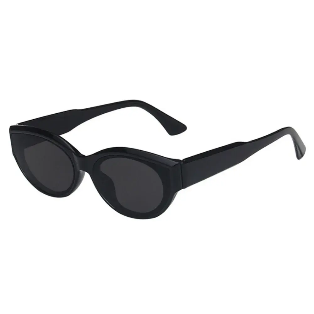 UV400 Fashion Cat Eye Sunglasses Women Oval Glasses Vintage Elliptic Square Sun Glasses for Female Shades Female Eyewear