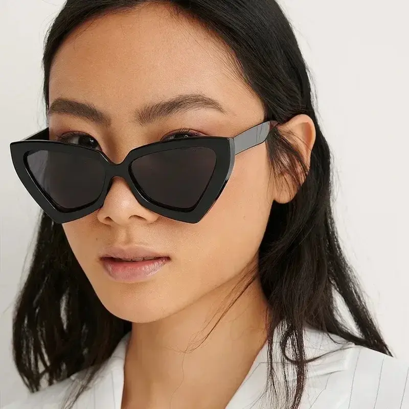 Fashion Vintage Women's Cat Eye Sunglasses UV Resistant Women Sun Glasses Summer Outdoor Sunshade Oculos De Sol UV400 Eyewear