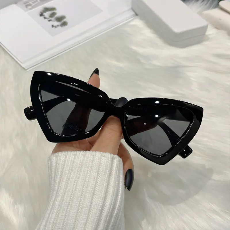Fashion Vintage Women's Cat Eye Sunglasses UV Resistant Women Sun Glasses Summer Outdoor Sunshade Oculos De Sol UV400 Eyewear
