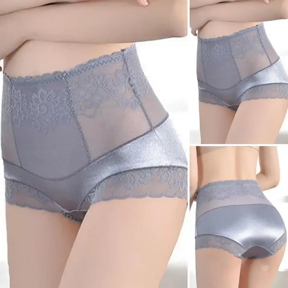 New Lightweight Stretchy Underwear Women High Waist Lace Embroidery Butt Lifter Panties for Women Sexy Tummy Control Underwear