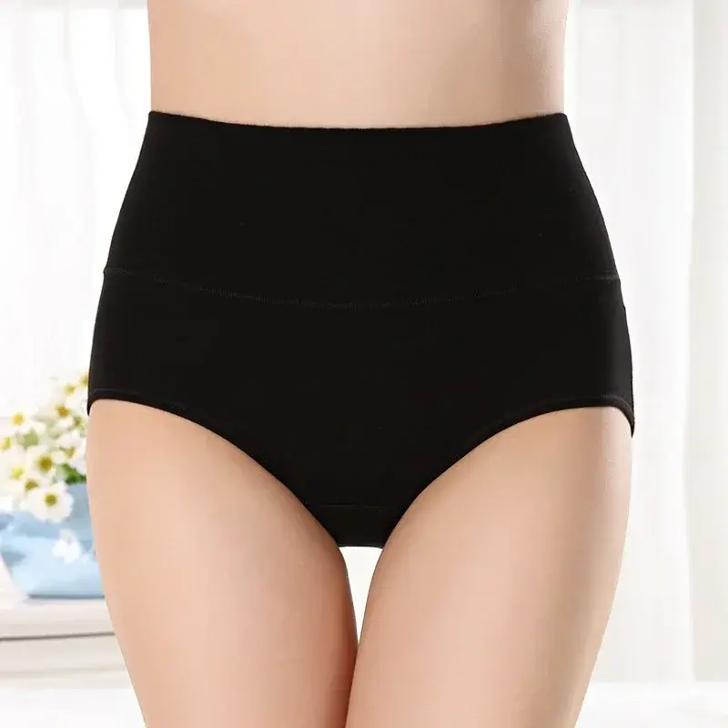 Women's Briefs Comfortable Womens Cotton Underpants High Waist Underwear Sexy Ultra-thin Breathable Panties Lenceria Para Damas
