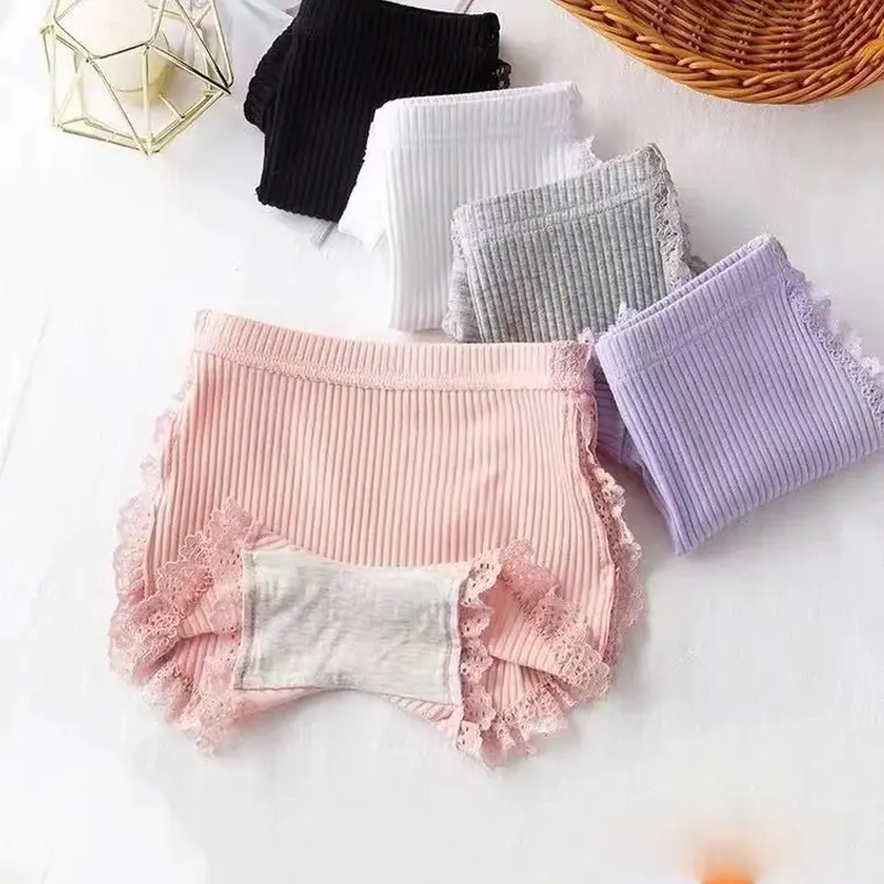 New 4-12 Years Baby Girls Safety Pants Summer Breathable Pants Little Girls Baby Kids Side Lace CottonShorts Baby Safety Pants