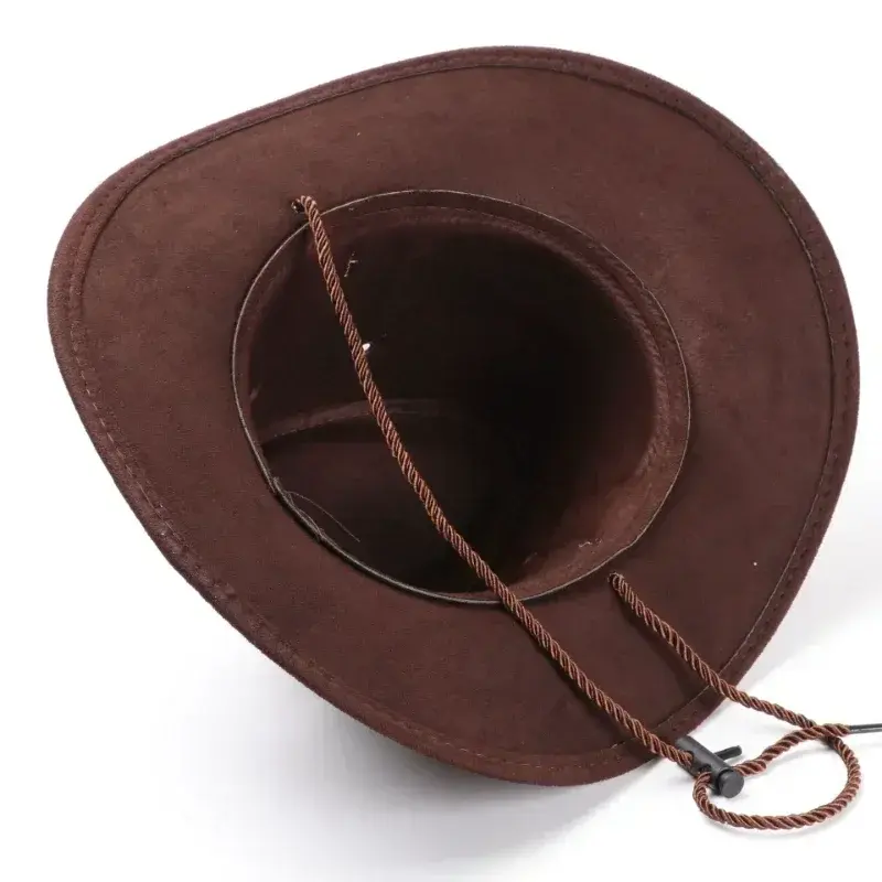 New Cool Western Cowboy Hats Men Sun Visor Cap Women Travel Performance Western Hats Chapeu Cowboy Summer