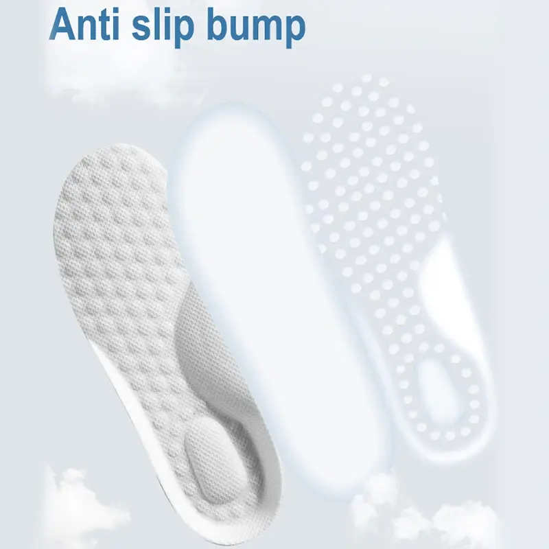 Can Cut Cloth Kids Foam Insoles Breathable Sweat Shock Absorbant Shoes Pads Light Weight Deodorization Sport Childrens Insole