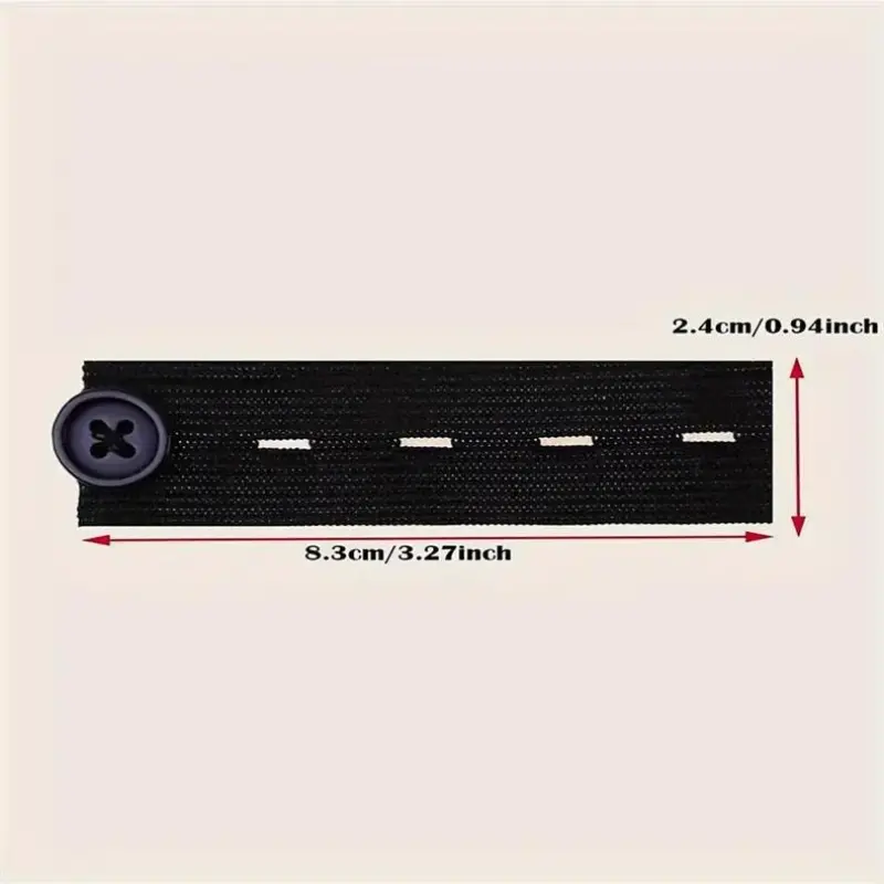 10PCS Obese Belt Tight Trousers Jeans Waist Extenders for Pants Button Skirts Maternity Garment Button Hooks No Sewing Require