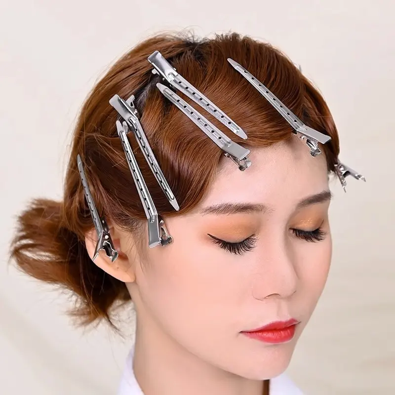 5/10pcs Hair Care Clips Hairdressing Clip Clamps Barber Hair Cut Styling Tools Hair Root Fluffy Makeup Artist Styling Hairpin