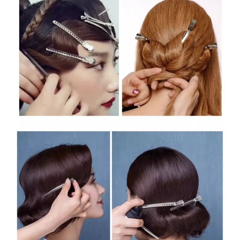 5/10pcs Hair Care Clips Hairdressing Clip Clamps Barber Hair Cut Styling Tools Hair Root Fluffy Makeup Artist Styling Hairpin