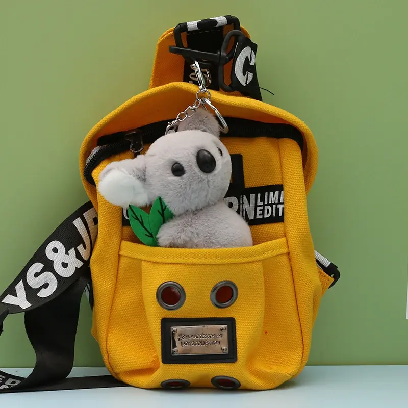 Fashion Cute Doll Kola Keychain Keyring Plush Toy Koala Bear Key Chains DIY Jewelry Accessories Bag Pendant Novelty Gift Charms