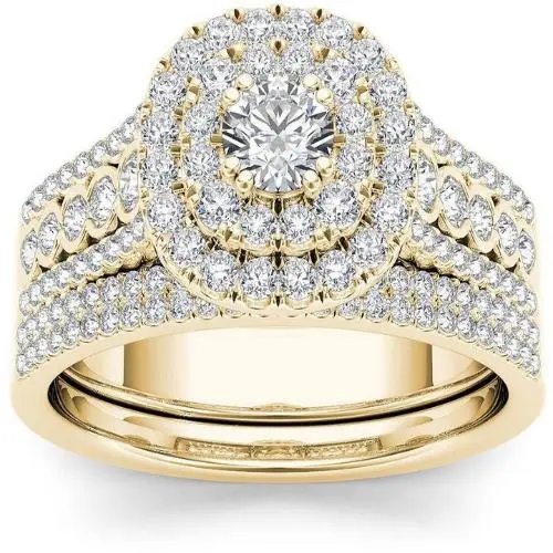 New Shimmering Zirconia Stacking Rings for Weddings and Engagements - Elegant and Luxurious Jewelry Dupes